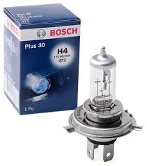 Лампа BOSCH H4 12V 60/55W+30% PX26d 