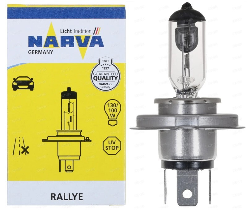 Лампа H4 NARVA 100W