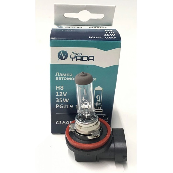 Лампа H8 Nord Yada CLEAR 35W 