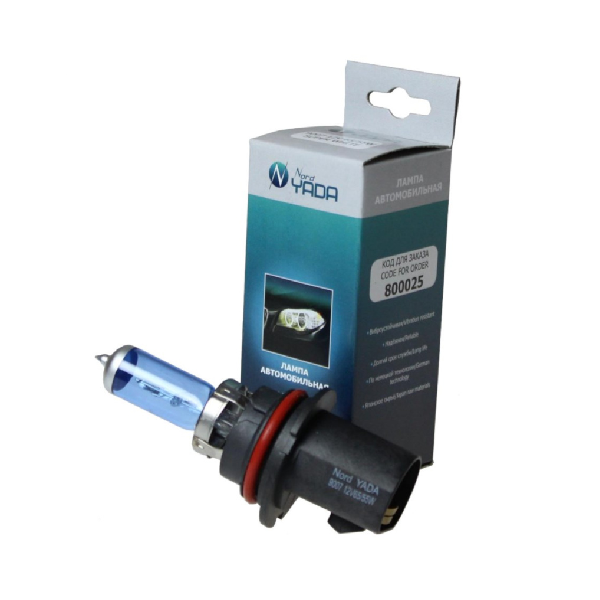 Лампа HB5(9007) 12V 65/55W Nord YADA SUPER WHITE 