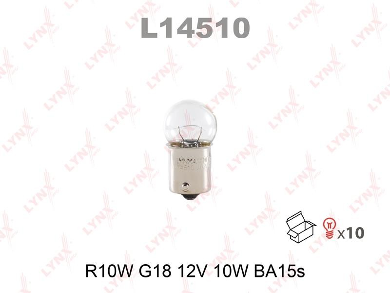 Лампа R10W стоп BA15s (габарит задн 2108) LYNX