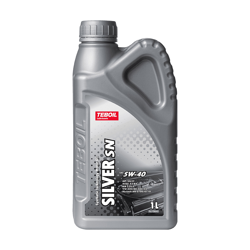 Масло TEBOIL Silver SN 5W40 1л. полусинтетическое 