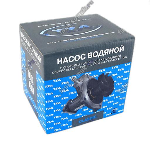 Помпа (насос водяной) 2109 21114 8-клапанный двигатель "Оригинал" / TZA 