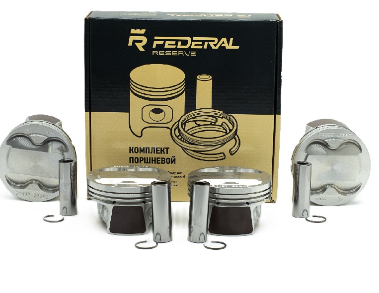 Поршни Federal Mogul 21126 82,0 проточка+кольца+пальцы "С" приора 21127.100401577.00 -00